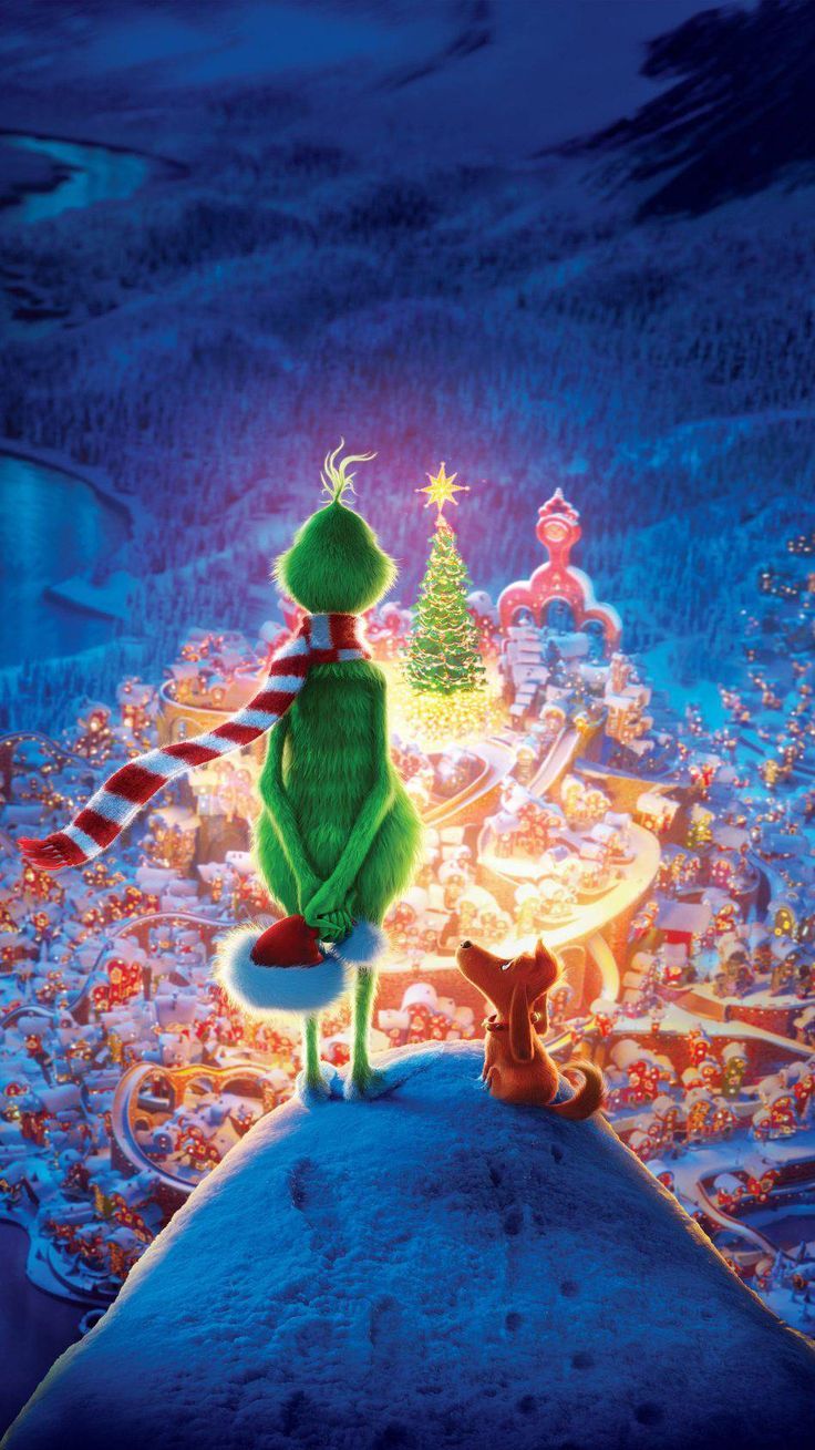 The Grinch Christmas iPhone Wallpaper - iPhone Wallpapers