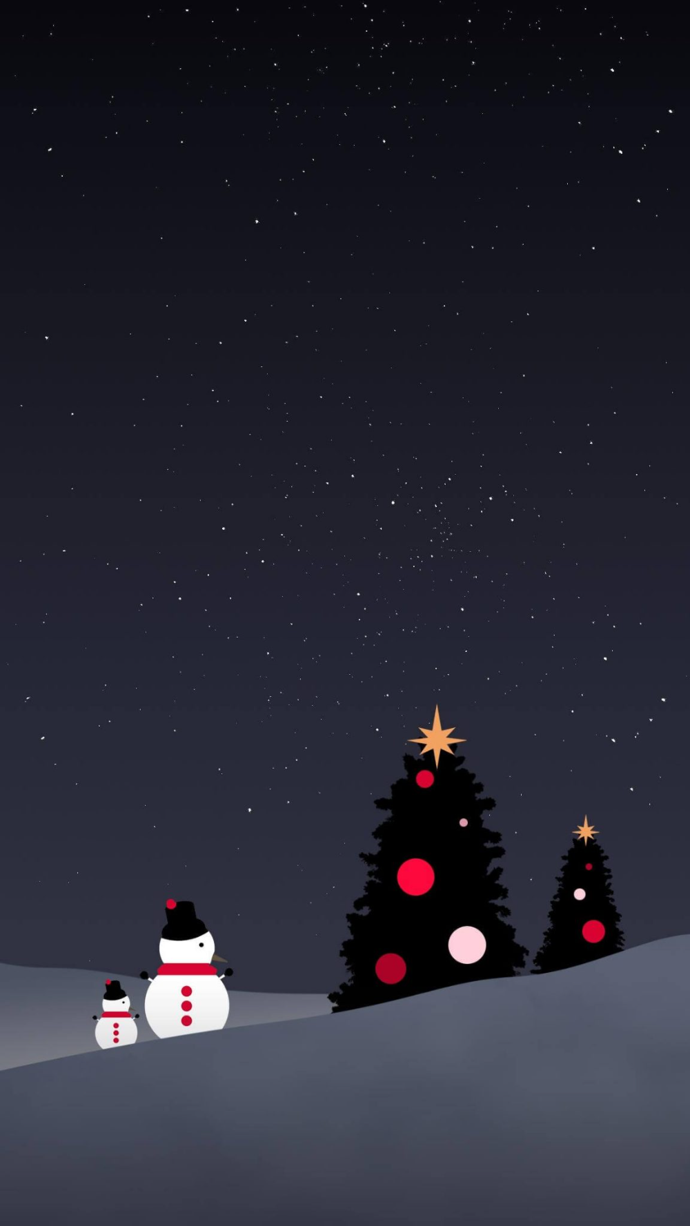 32 Aesthetic Simple Phone Christmas Wallpapers Free &amp; HD