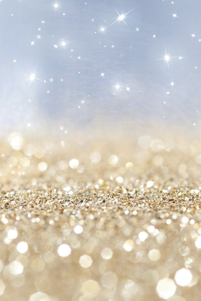 Falling Gold Sparkles