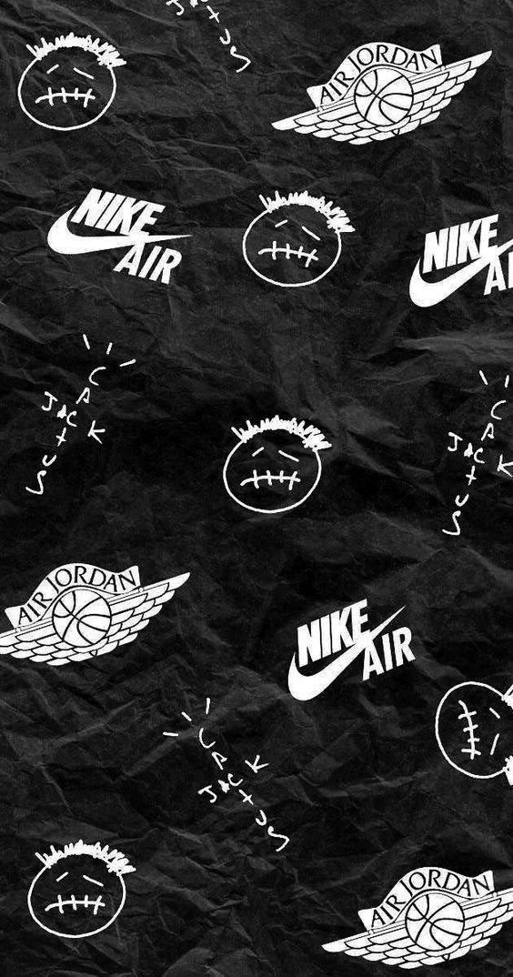 Nike Cactus jack paper wallpaper