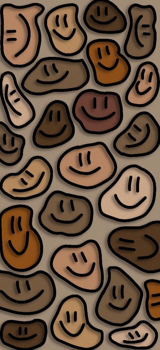 Wallpaper brown smiles in 2022 Simple phone wallpapers, Simple iphone wallpaper, Cute simple wallpapers