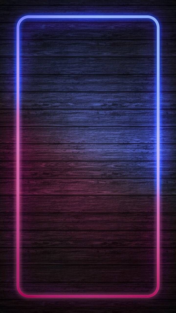 Neon frame wallpaper by georgekev 243f