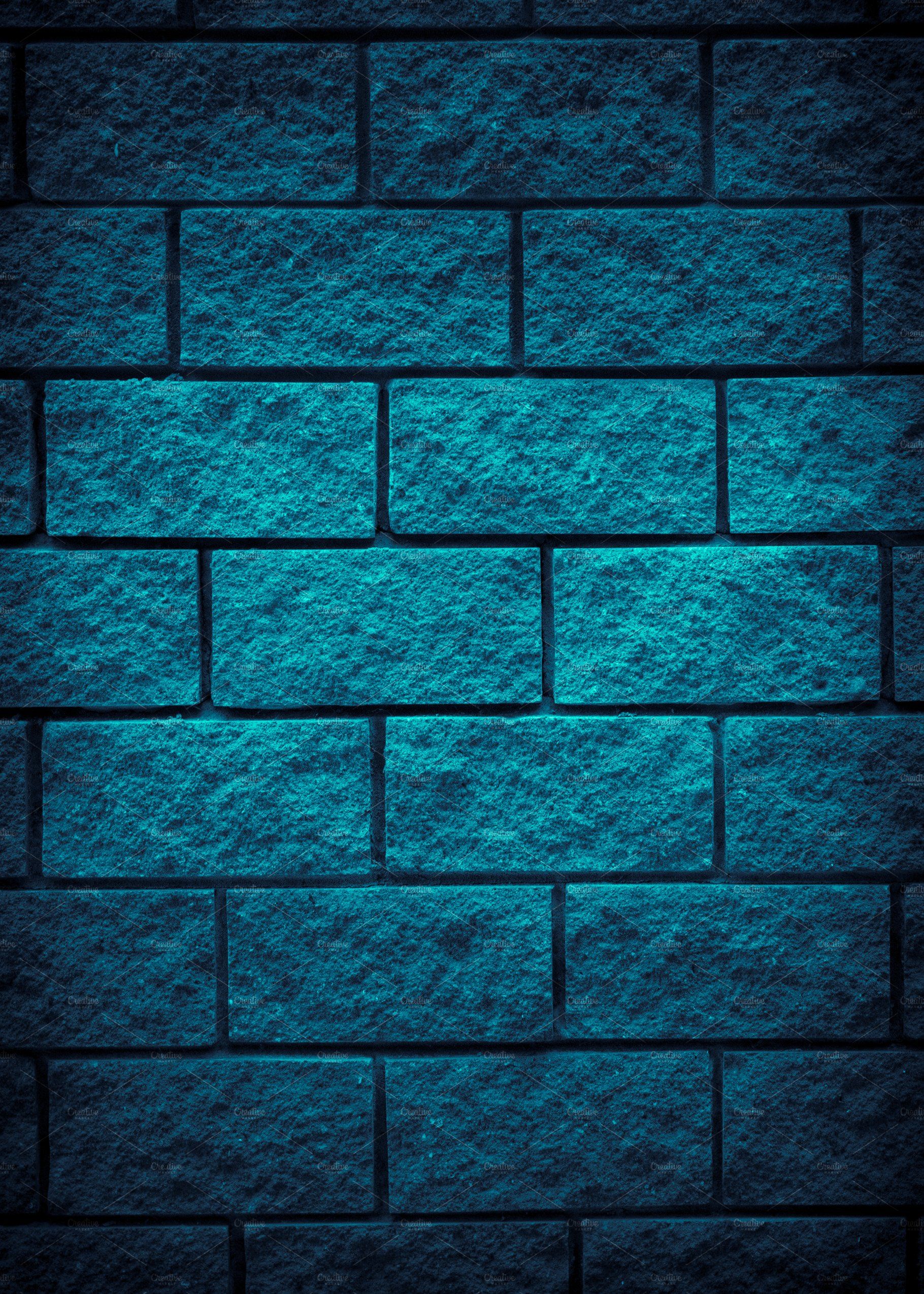 Brick wall background featuring abstract, art, and background by Nadia-nb on @creativemarket