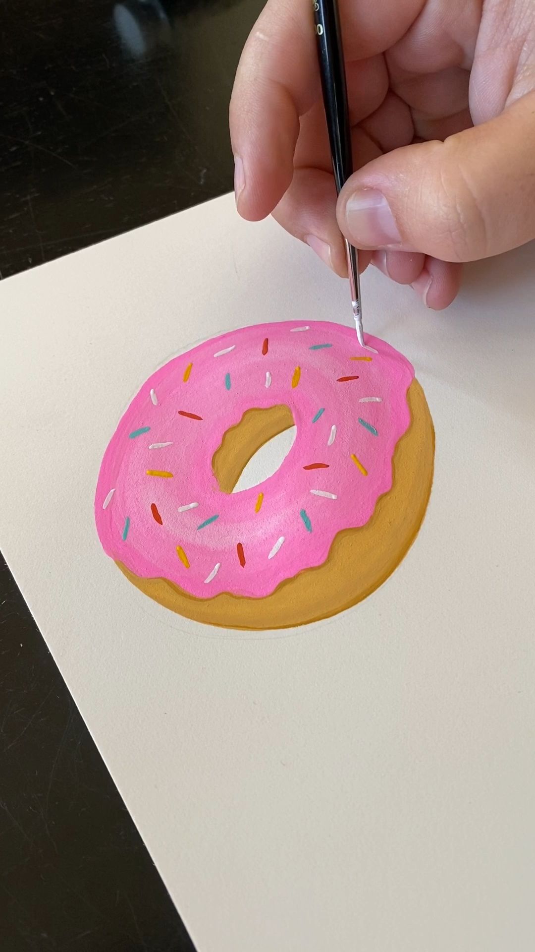 🍩 Donut give up painting. Practice makes perfect.
