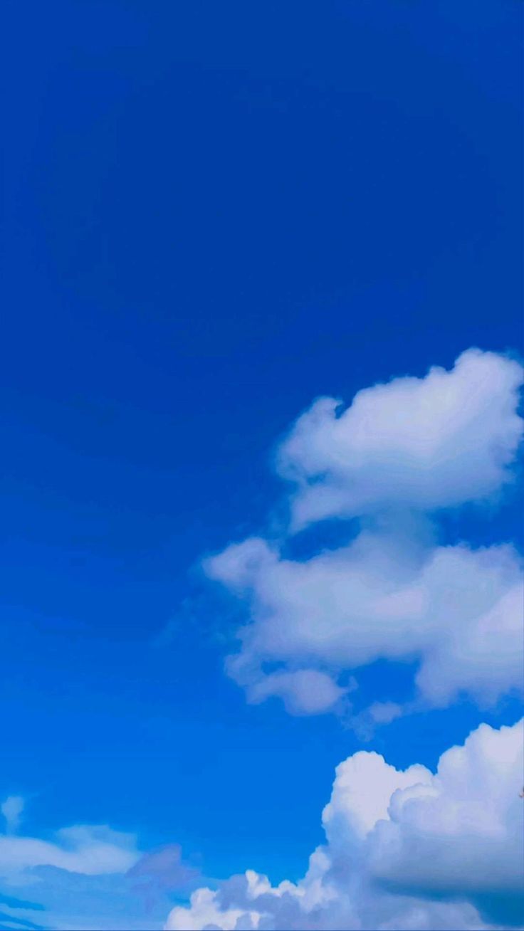 Blue sky white clouds nature landscape 1125x2436 iPhone 11 ProXSX  wallpaper background picture image