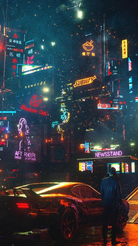 Cyberpunk Art HD Phone Wallpapers