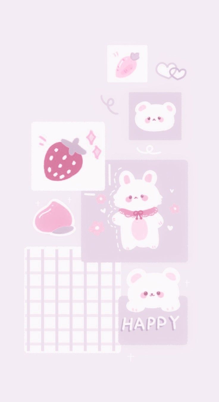 Pin by Jessica Tran on Cute cartoon wallpapers Wallpaper iphone cute, Iphone wallpaper kawaii, Pink wallpaper iphone