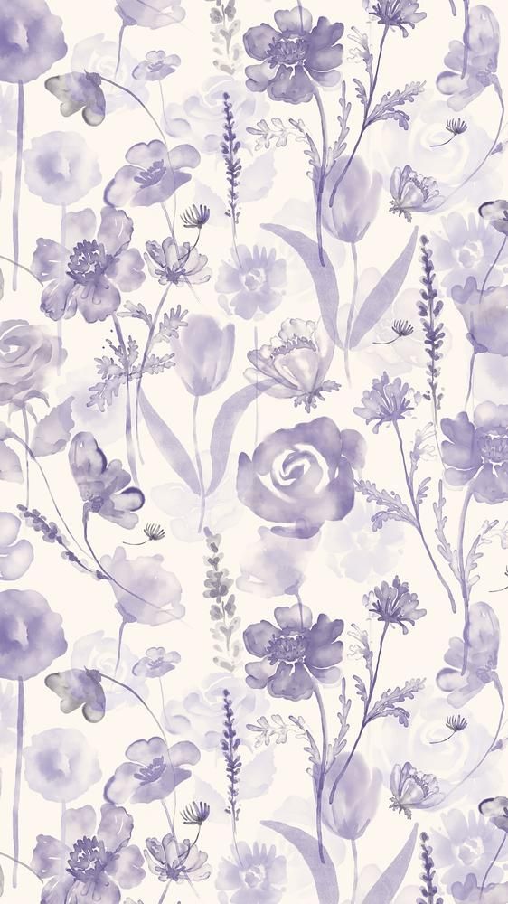Download premium image of Purple flower iPhone wallpaper, watercolor graphic by ton about purple wallpaper iphone wallpaper, iphone wallpaper, iphone wallpaper lavender, pattern, and watercolor flower 6104591