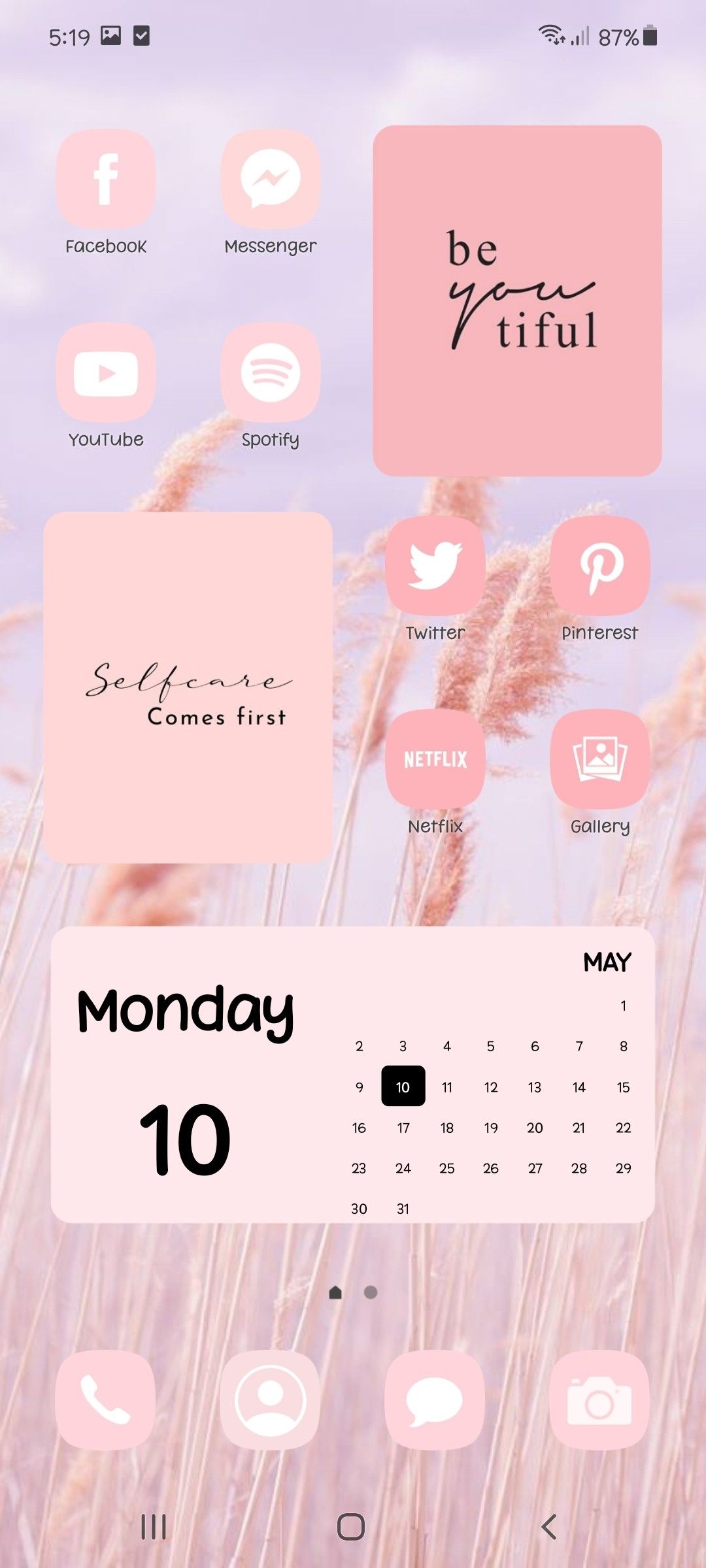 Download Find your peace in the pastel pink anime aesthetic Wallpaper   Wallpaperscom