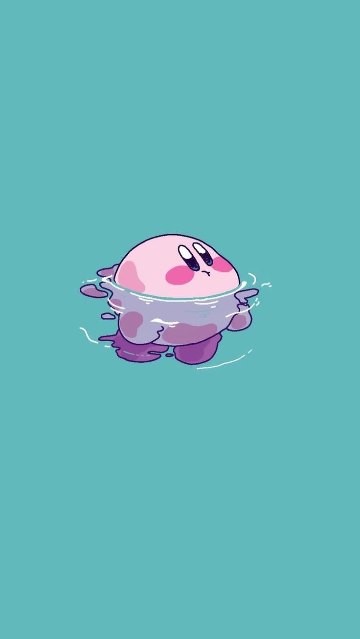 Download Kirby With A Cute Smile Wallpaper  Wallpaperscom