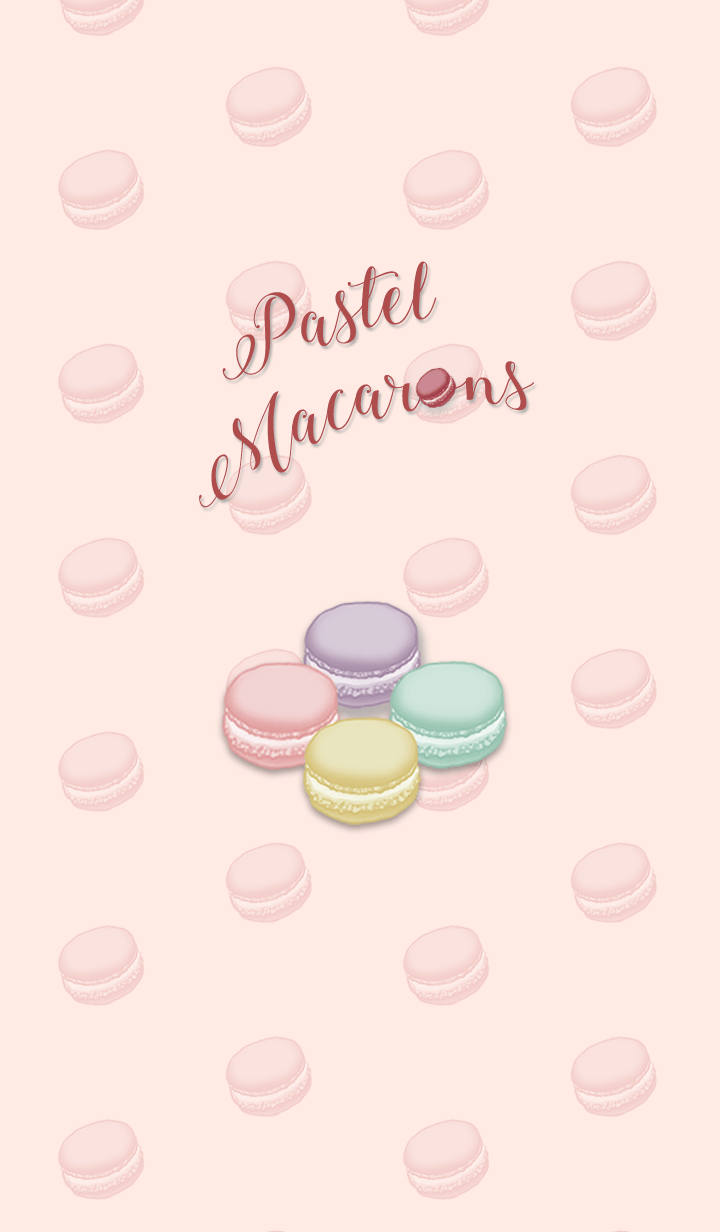 Pastel Macarons  LINE theme LINE STORE