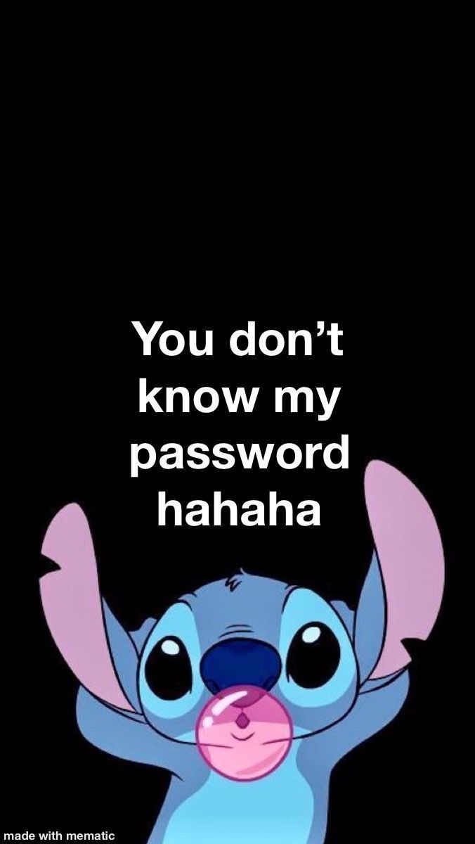 This is a great wallpaper Fond d'cran tlphone, Fond d'ecran dessin, Personnages modernes in 2022 Iphone wallpaper quotes funny, Lilo and stitch quotes, Stitch quote