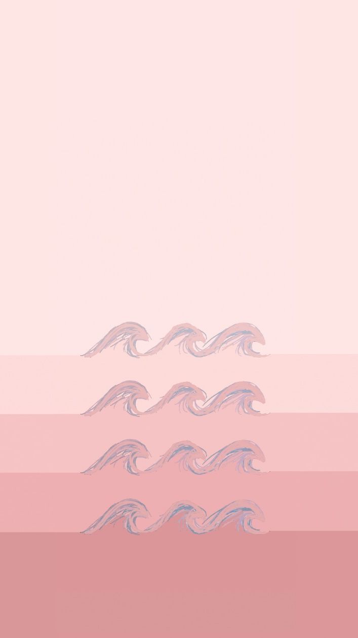 Multi color wave Iphone wallpaper pattern, Pink wallpaper iphone, Preppy wallpaper