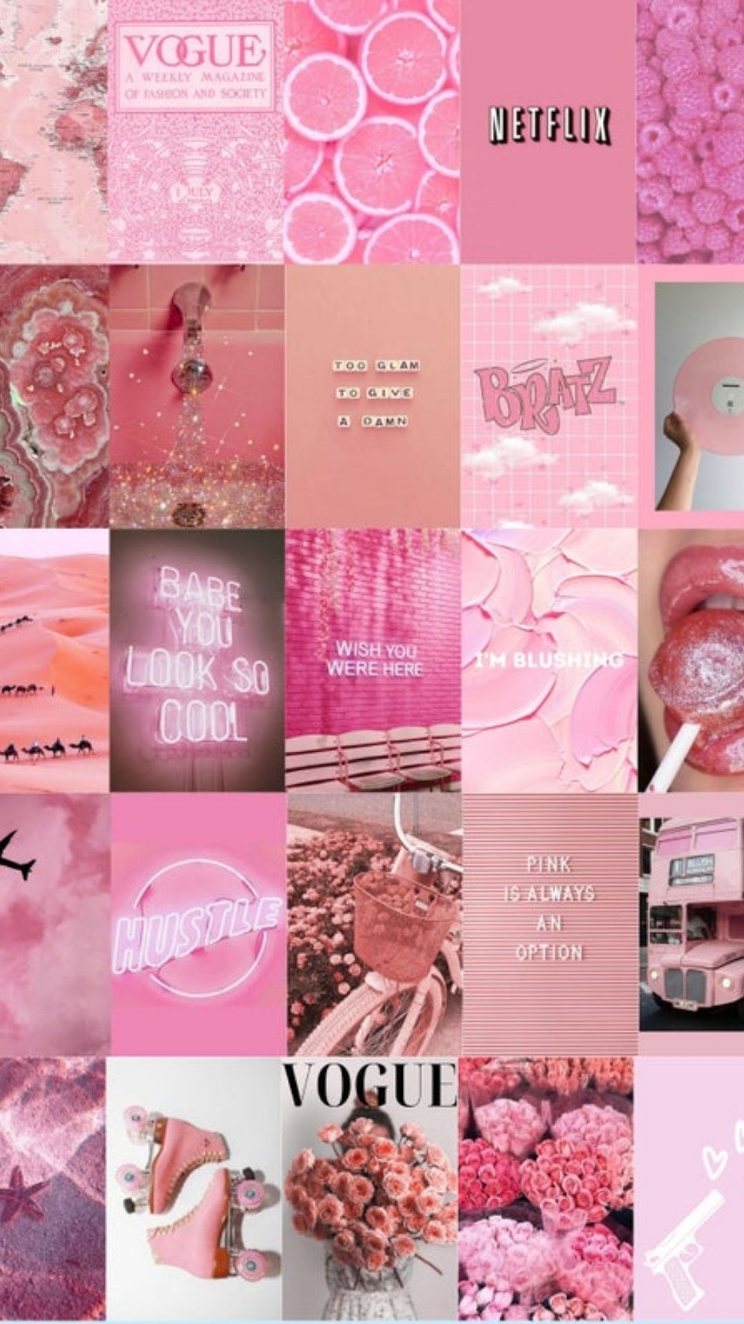 HD pink collage wallpapers  Peakpx