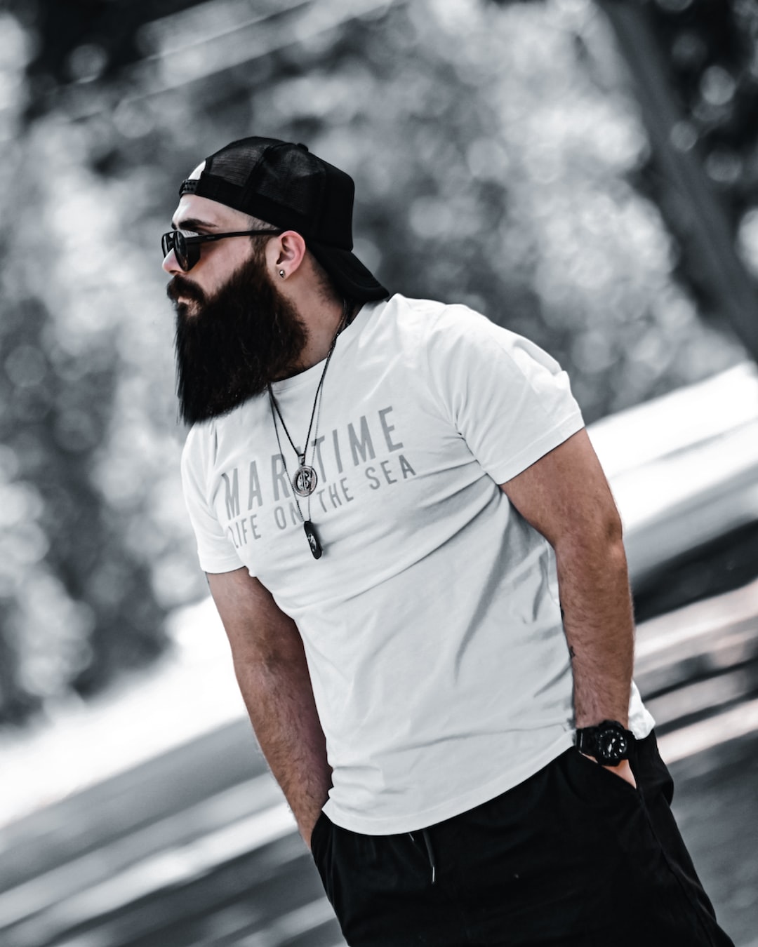 Bearded men photography