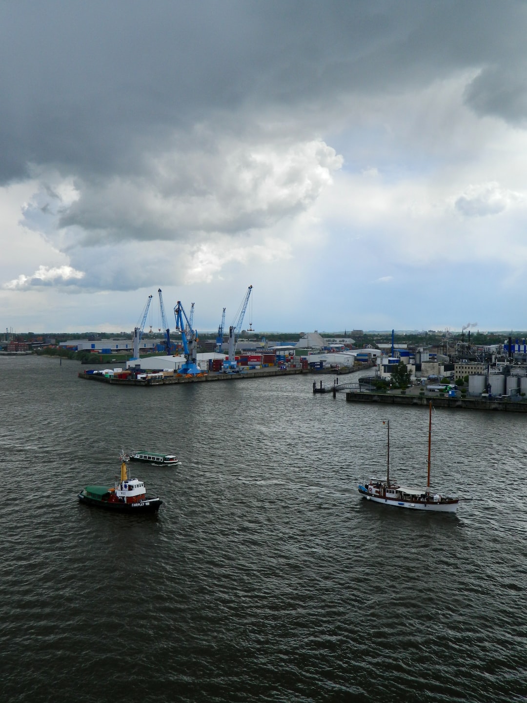 Port of Hamburg.