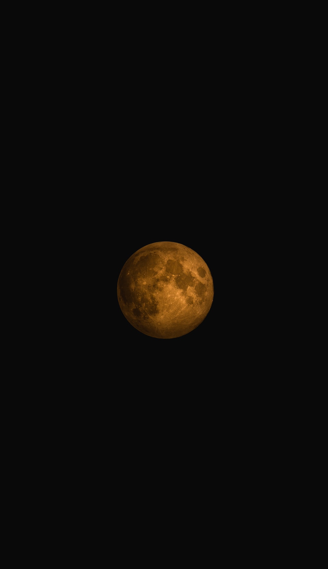 Picture of the Moon taken moments after Total Lunar Eclipse known as 'Blood Moon' captured on 8th of November 2022! Moon Wallpaper