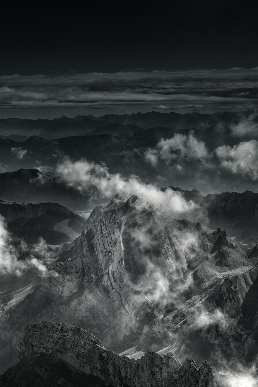 Säntis after storm