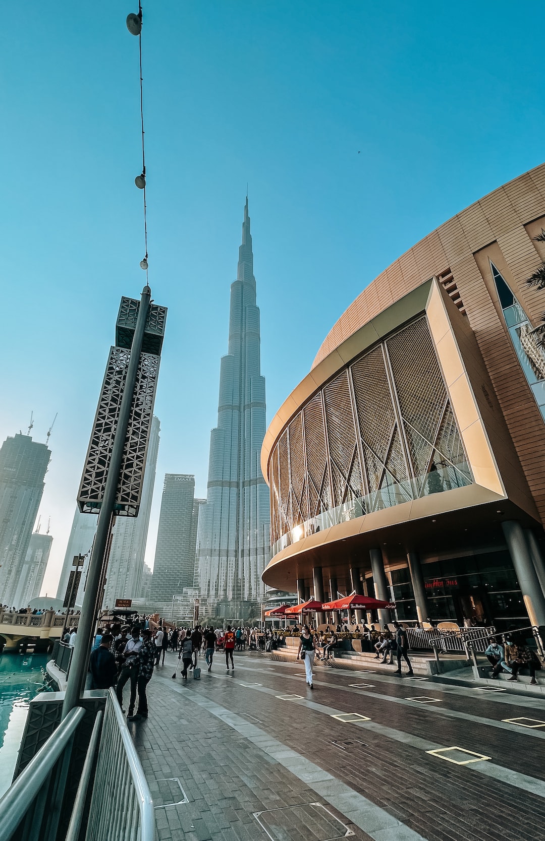 burj khalifa . tallest building in the world.