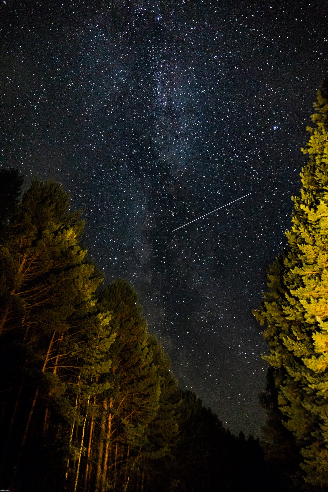 So, this is another day of the Perseids Meteor Shower. It was 1 a.m!