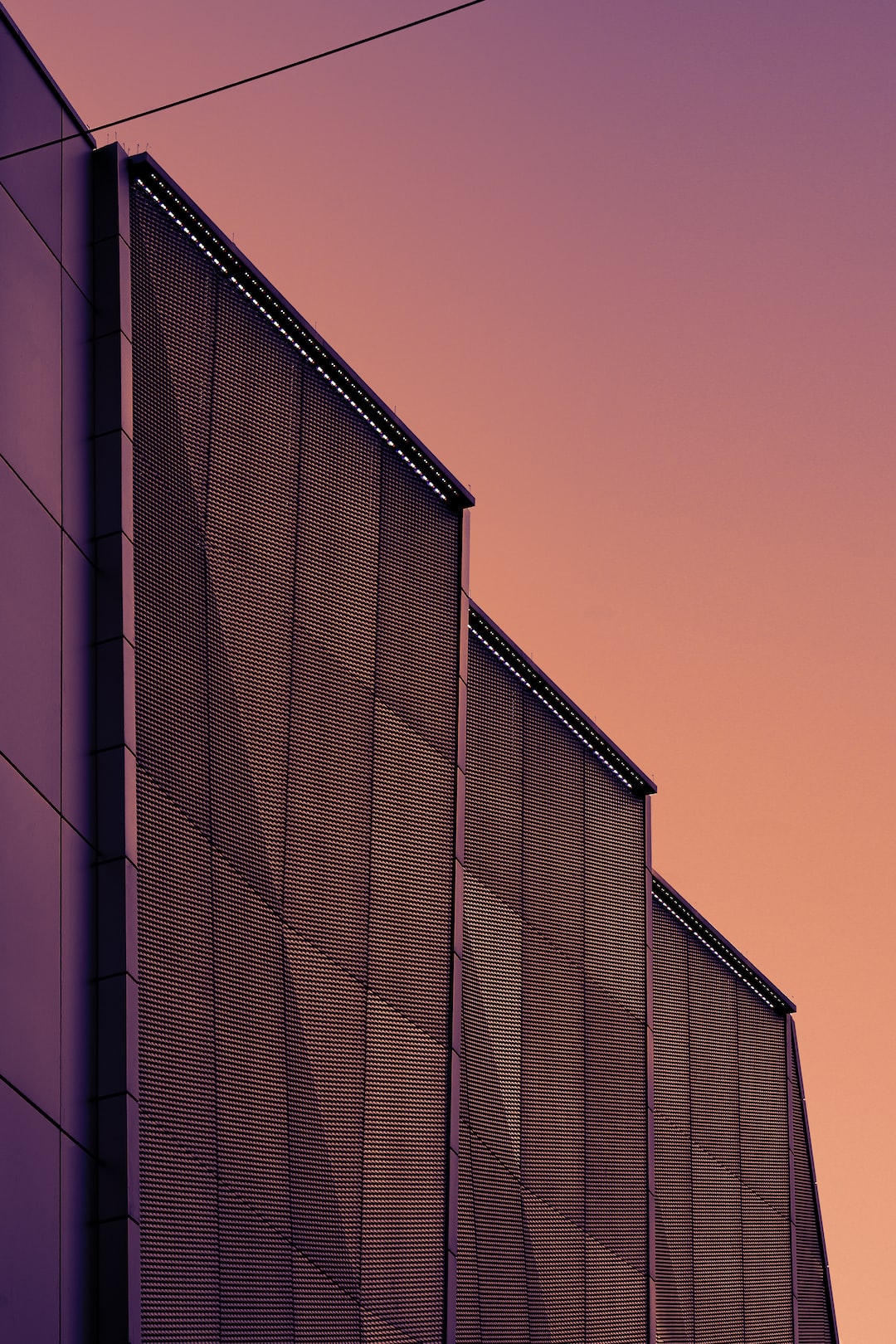 Architecture- minimal sunset No.3