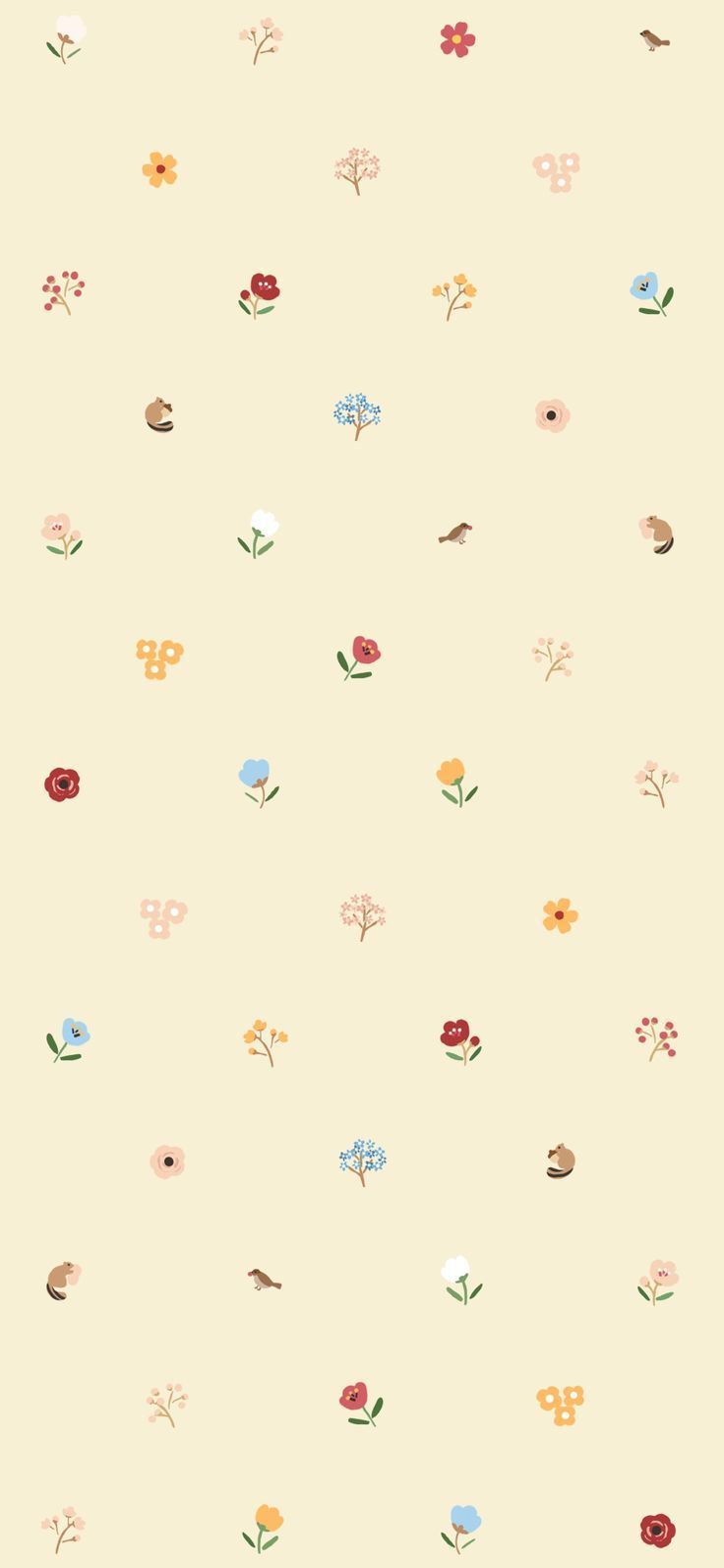 Pin by ? on Fond d'cran Flowery wallpaper, Minimalist wallpaper, Phone wallpaper patterns