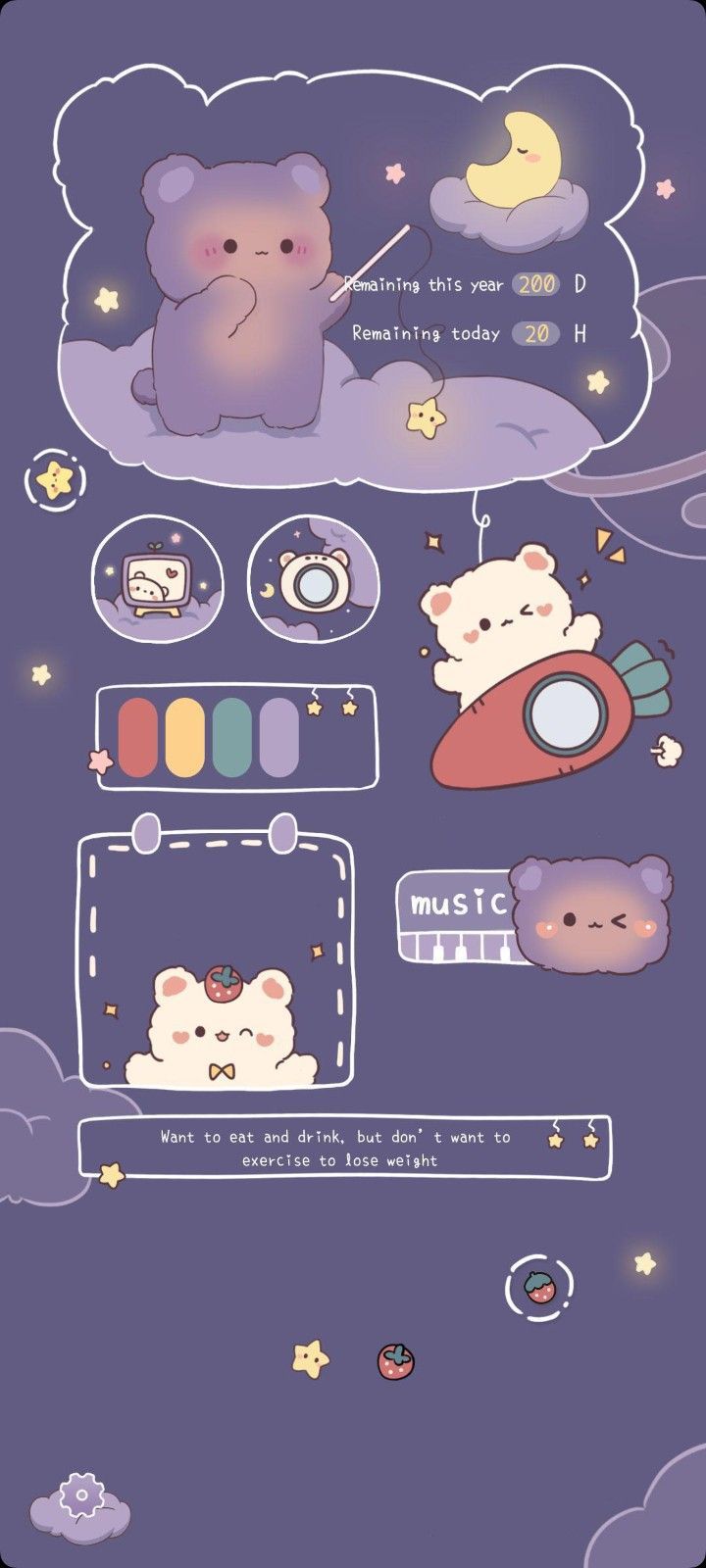 Pin by Melinda Kurnia Qinanti on Hnh nh Wallpaper iphone cute, Hello kitty iphone wallpaper, Cute cartoon wallpapers