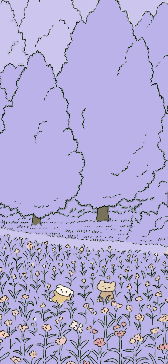 lavender forest