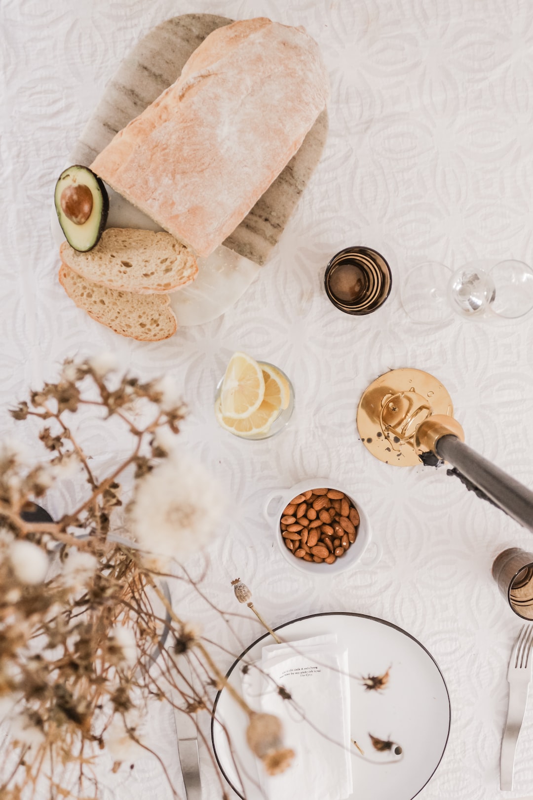 Table Setting Flatlay