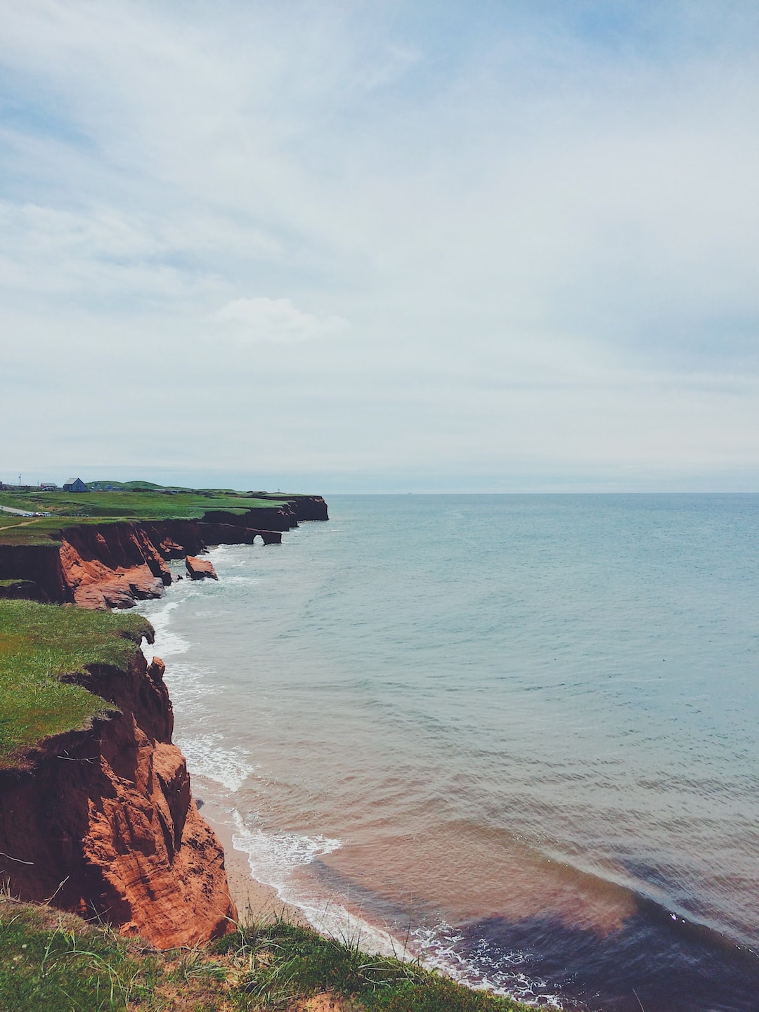 Beautiful red coast