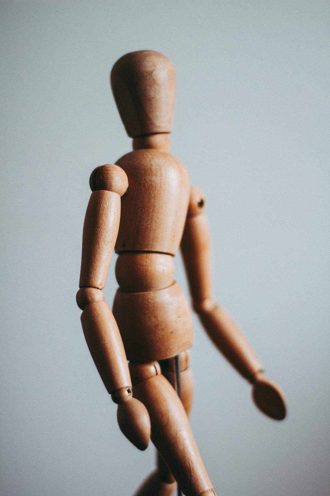 Wooden model doll