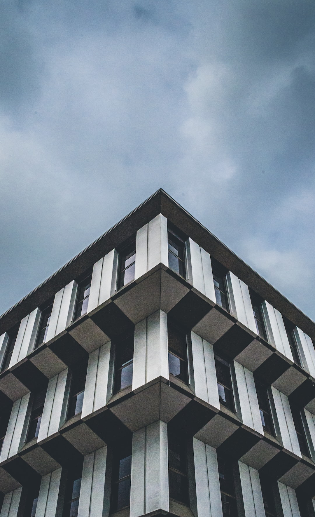 symmetrical building in france