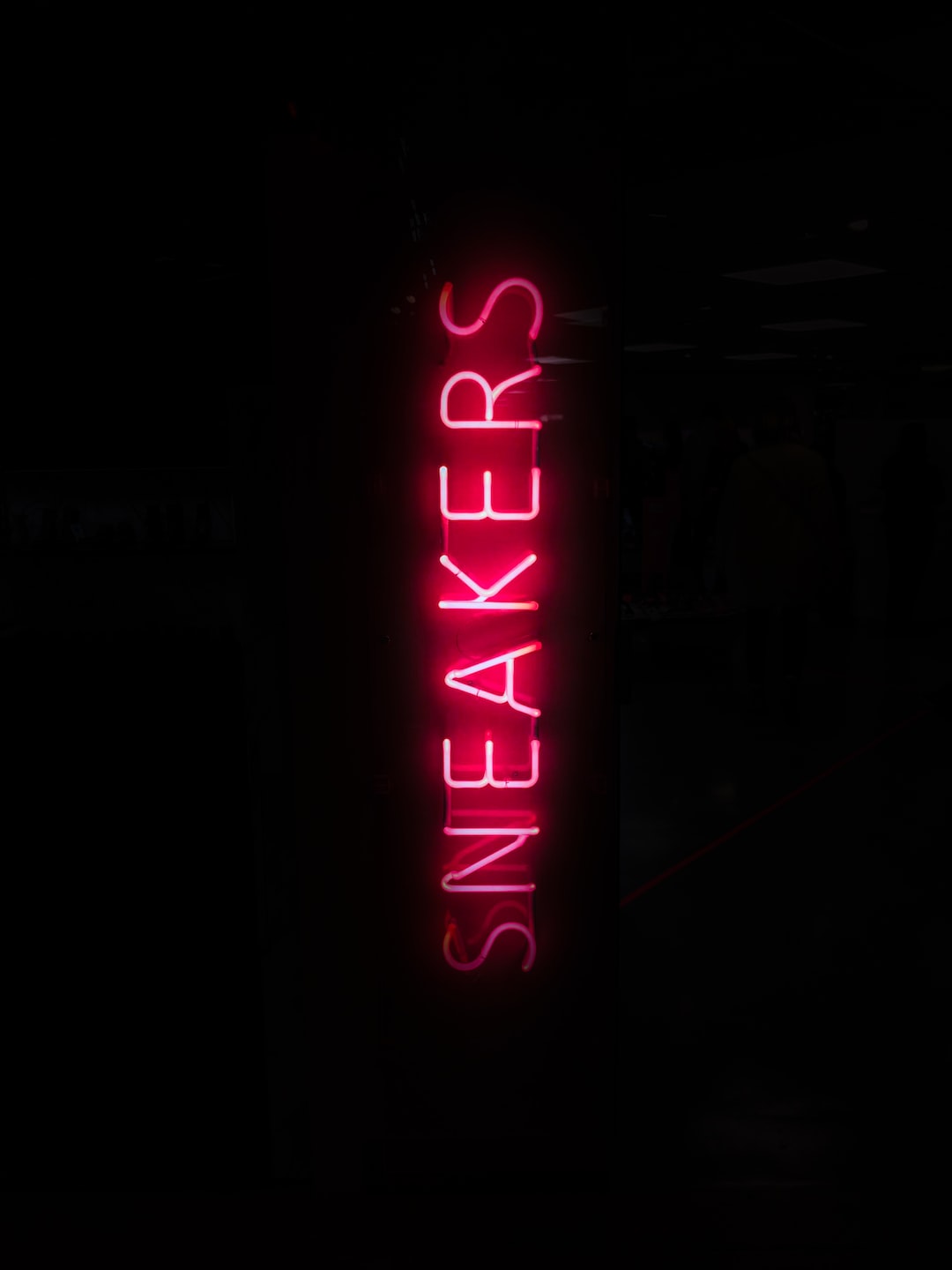 Sneakers neon sign