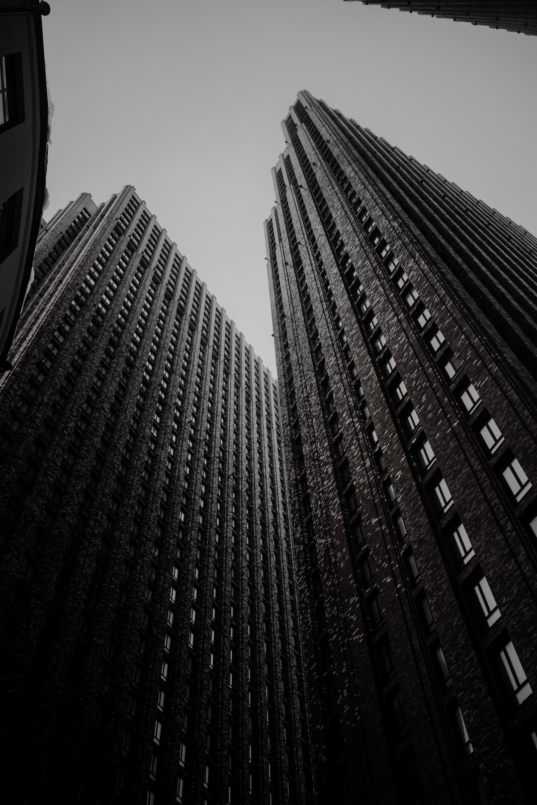 moody skyscrapers