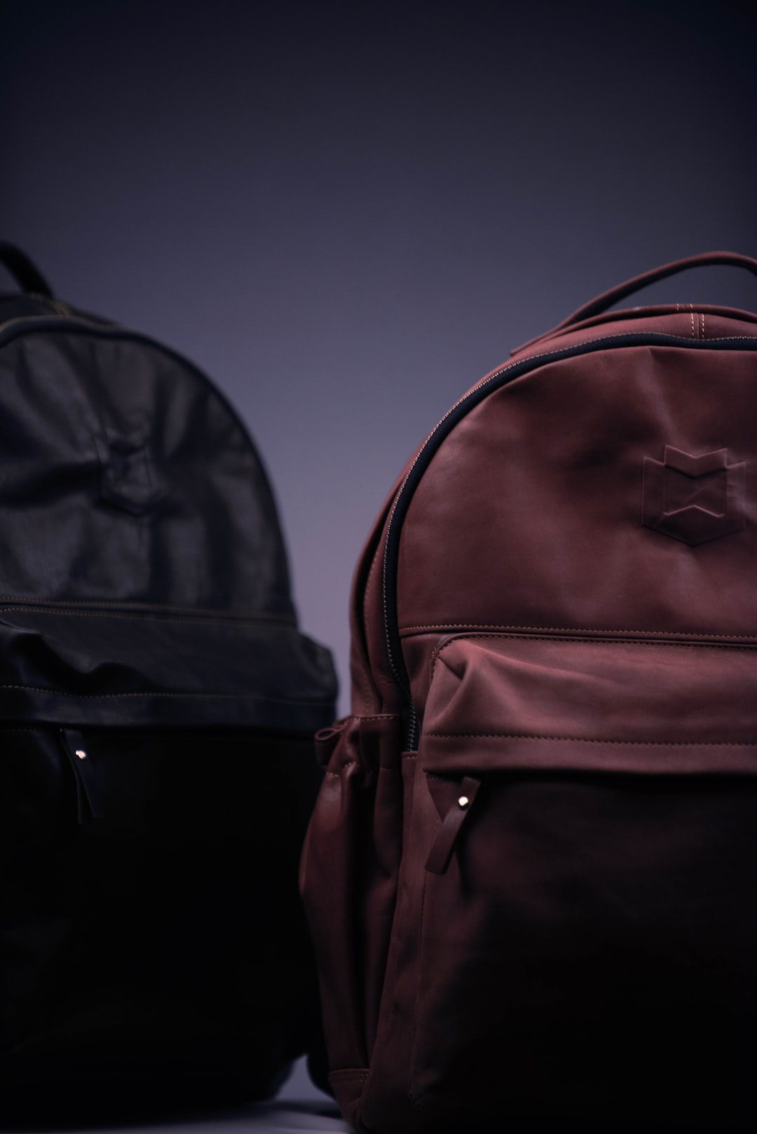 Leather back pack by Wiser by the Mile