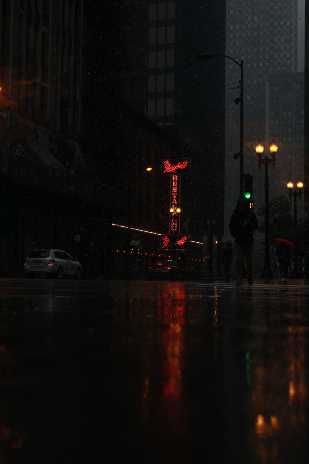 A moody shot of Chicago