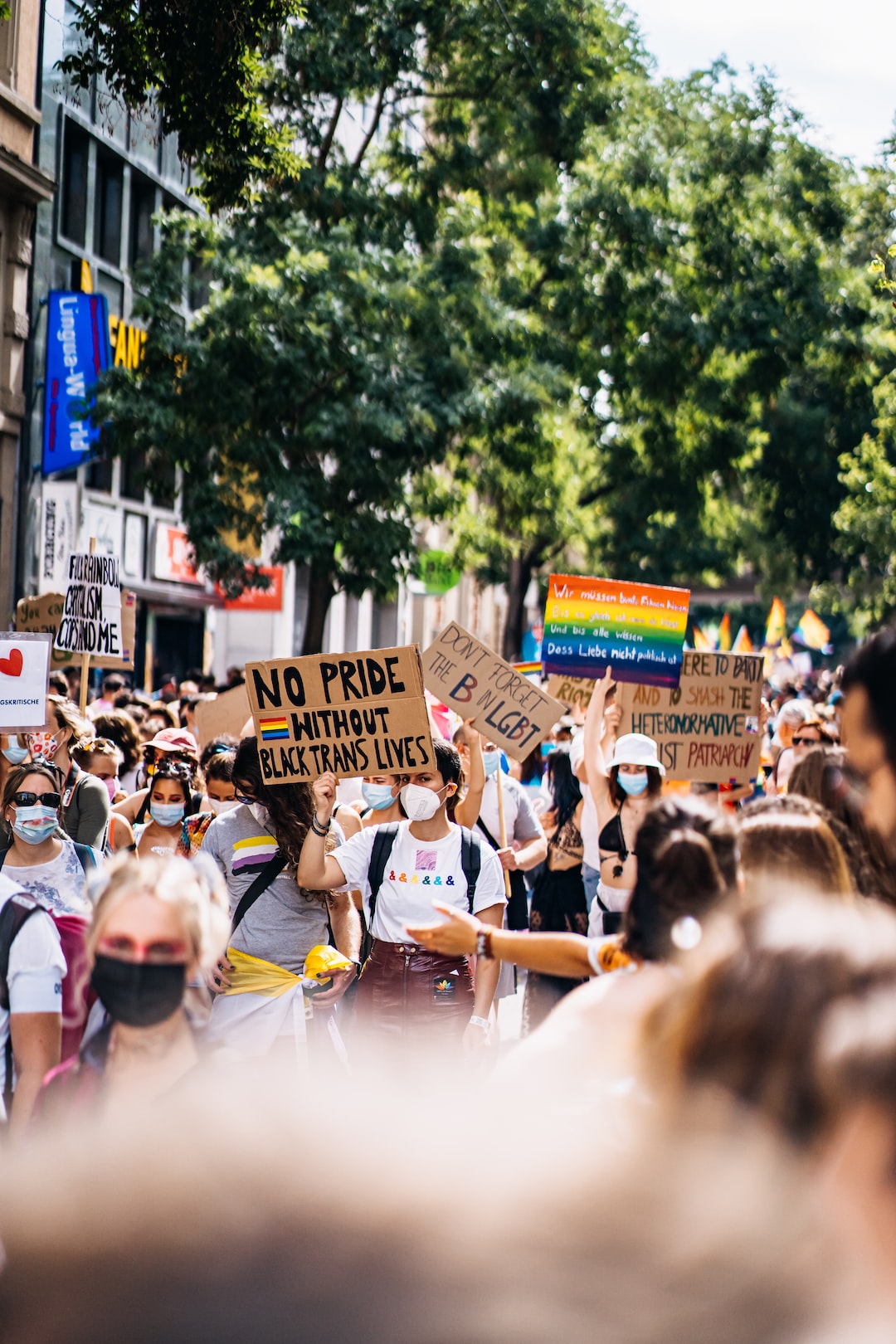 Raphael Renter • CSD Stuttgart 2021 / NO PRIDE WITHOUT BLACK TRANS LIVES