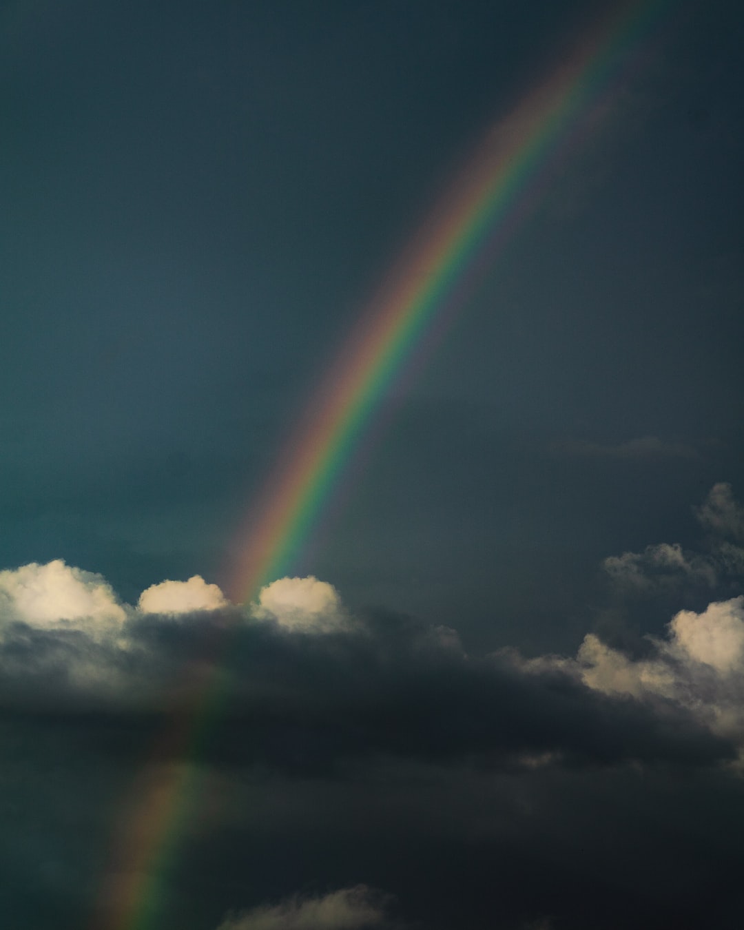 Glimpse of a rainbow later on in the day