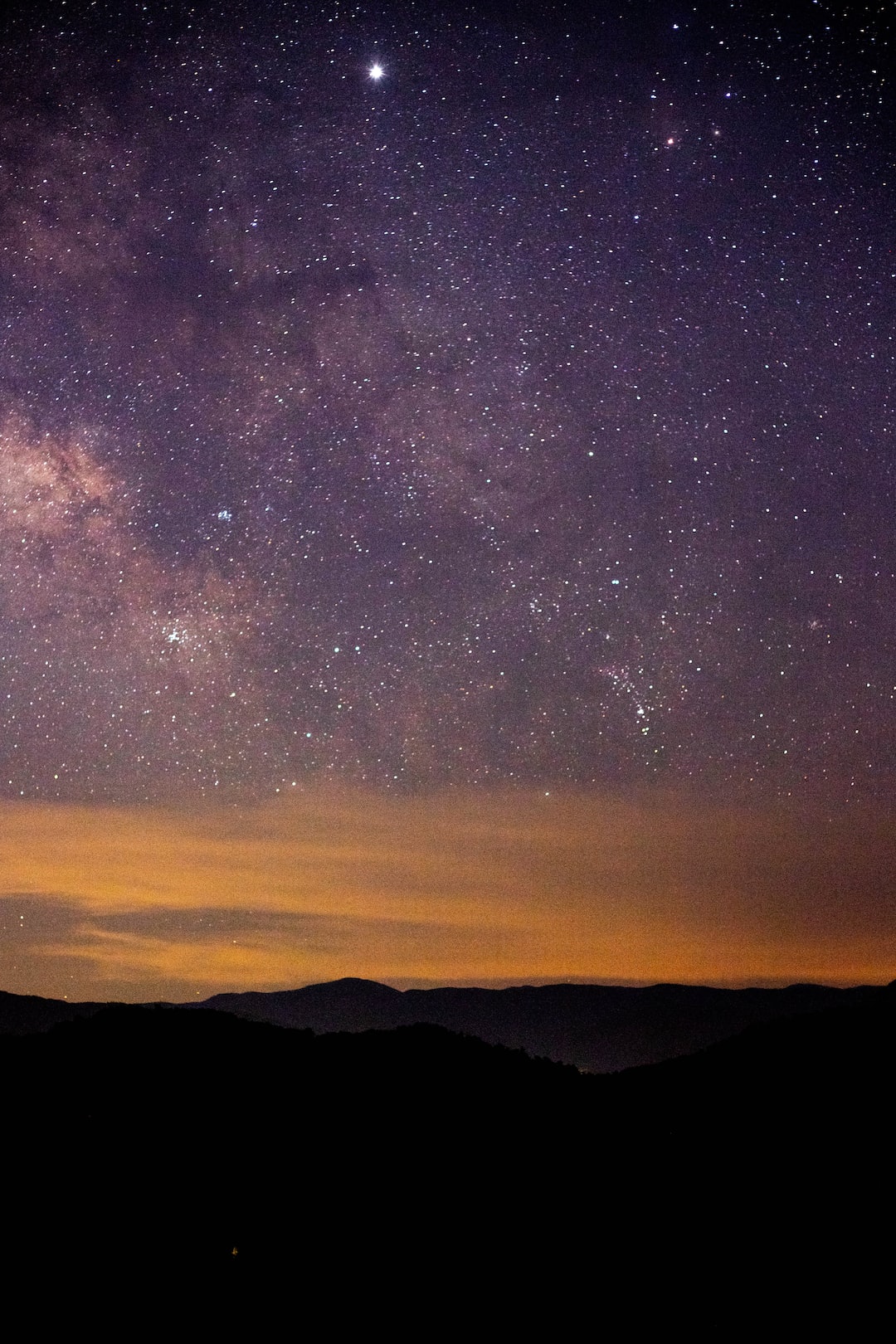 Taken off the back deck of a cabin in the Smoky Mountains