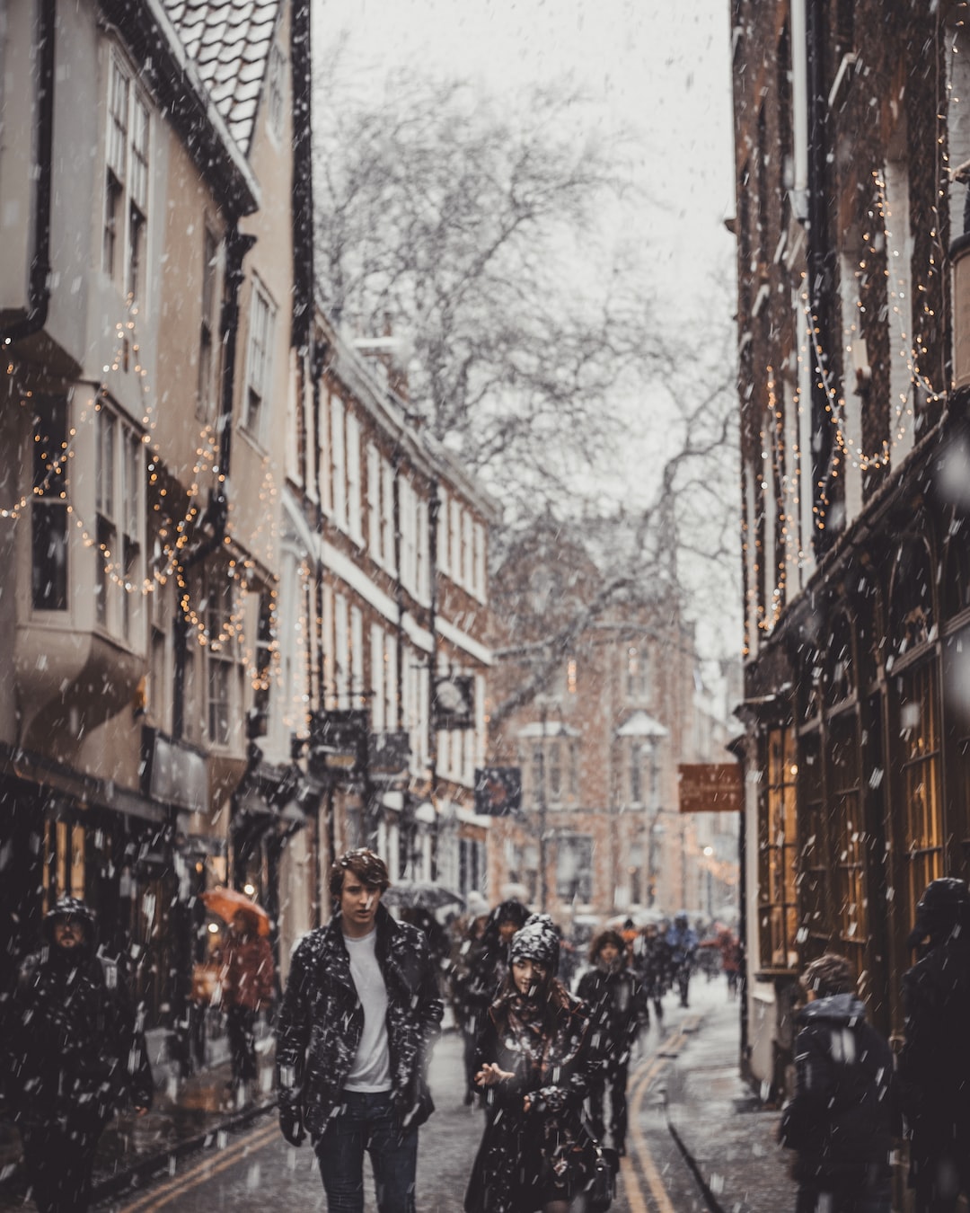 Its quite rare that we see snow in England before Christmas. It really brings our old towns to life and gives such a great atmosphere.