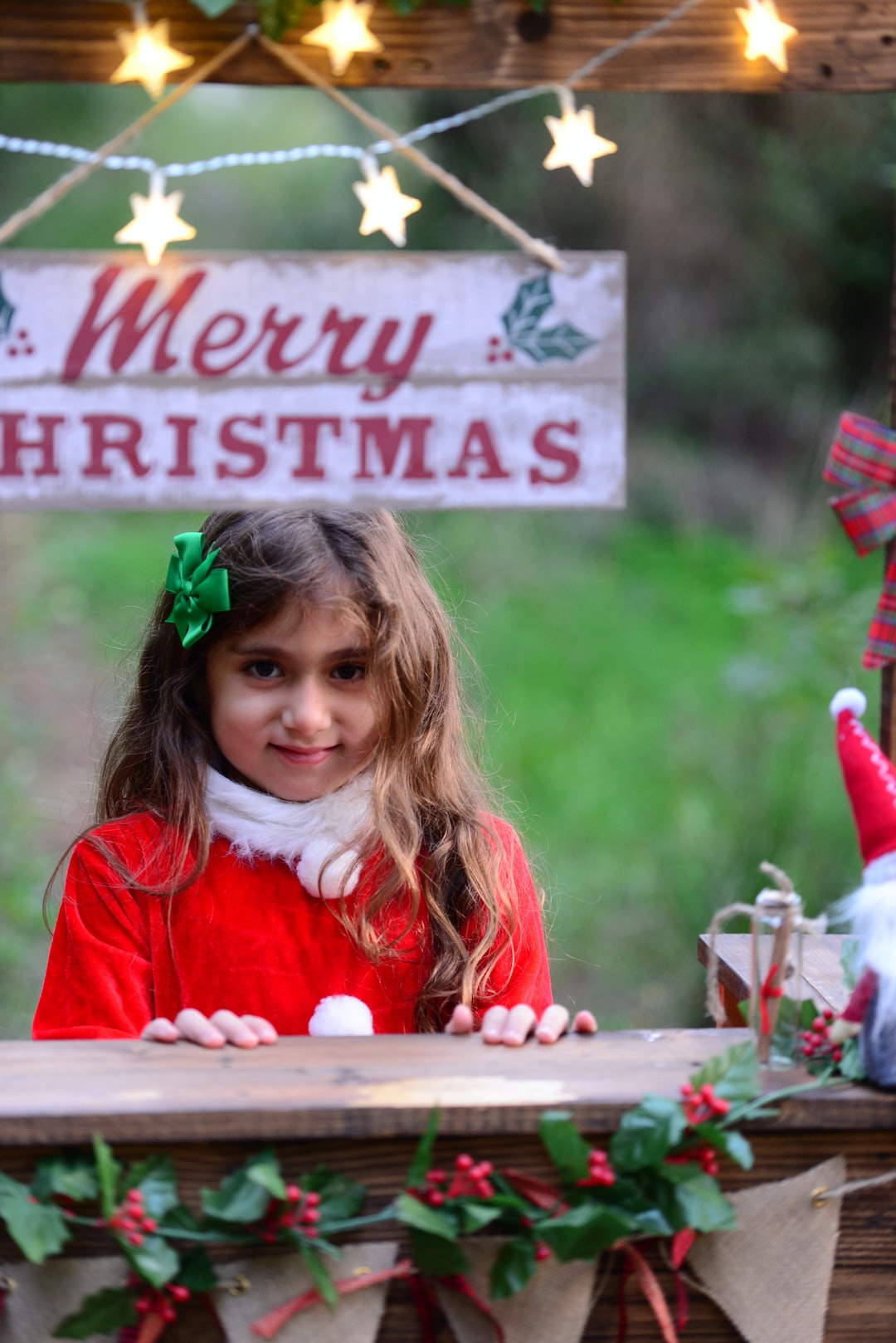 Christmas kids shooting