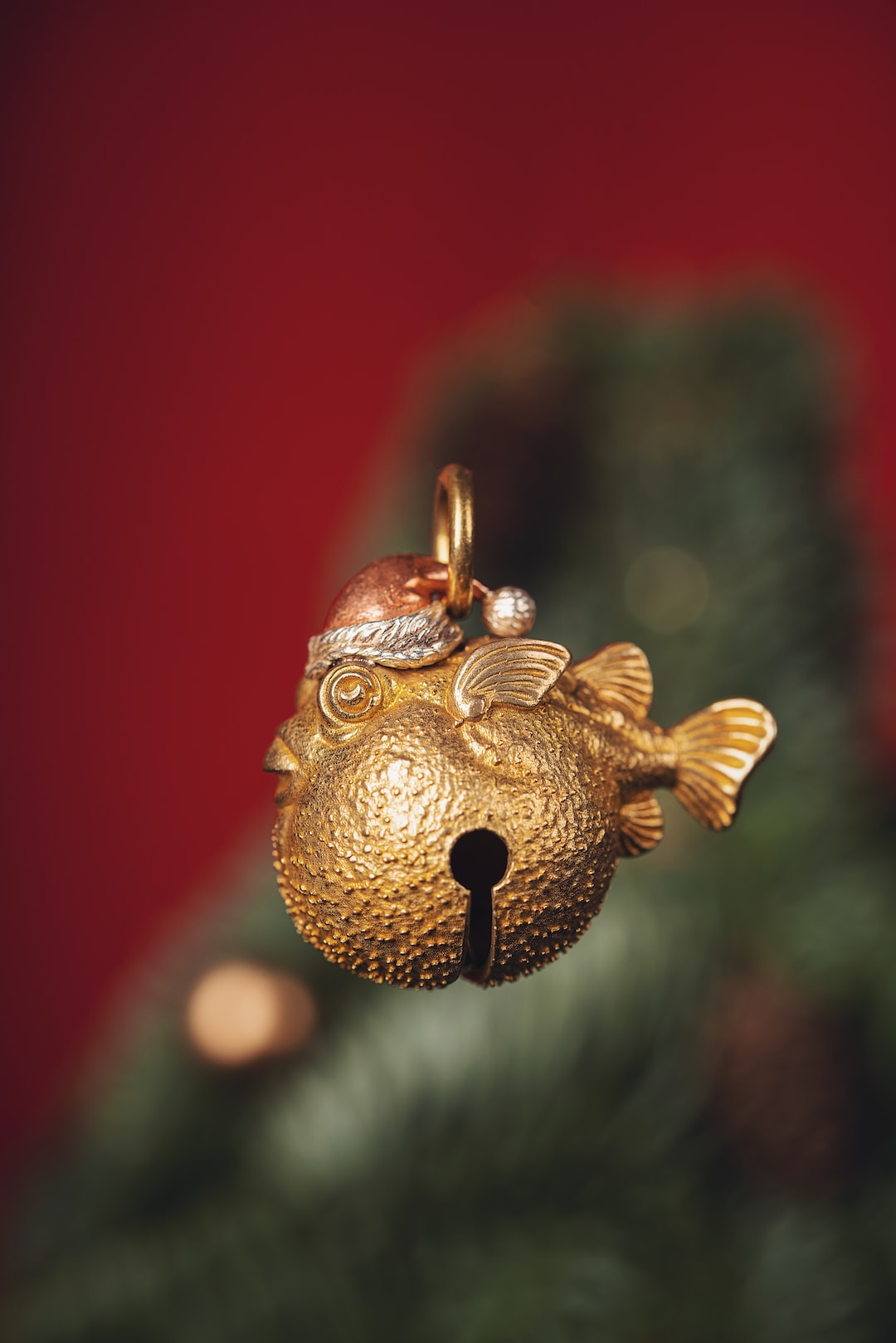 Puffer Fish Bell Xmas Edition