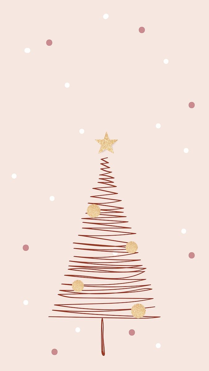 Download free vector of Pink Christmas mobile wallpaper aesthetic winter doodle vector by Busbus about christmas christmas backgrounds christmas tree iphone wallpaper and christmas wallpaper 4006291