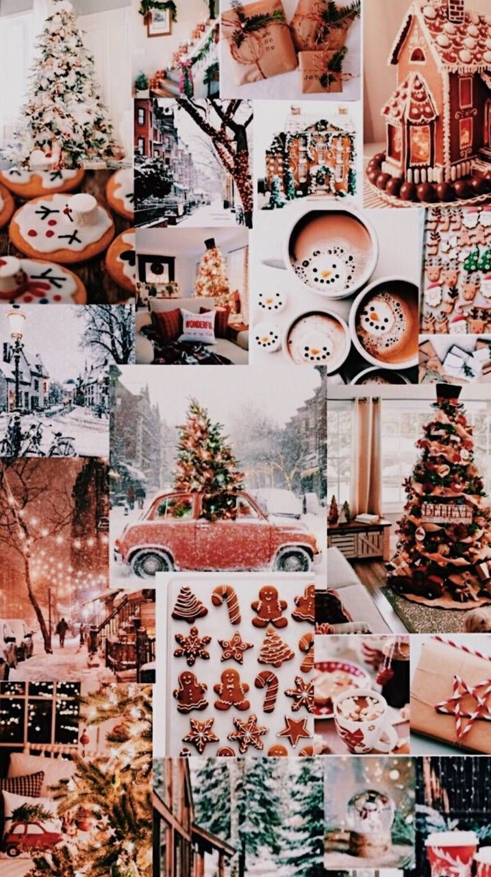 Christmas collage wallpaper by BTS_life   2b91