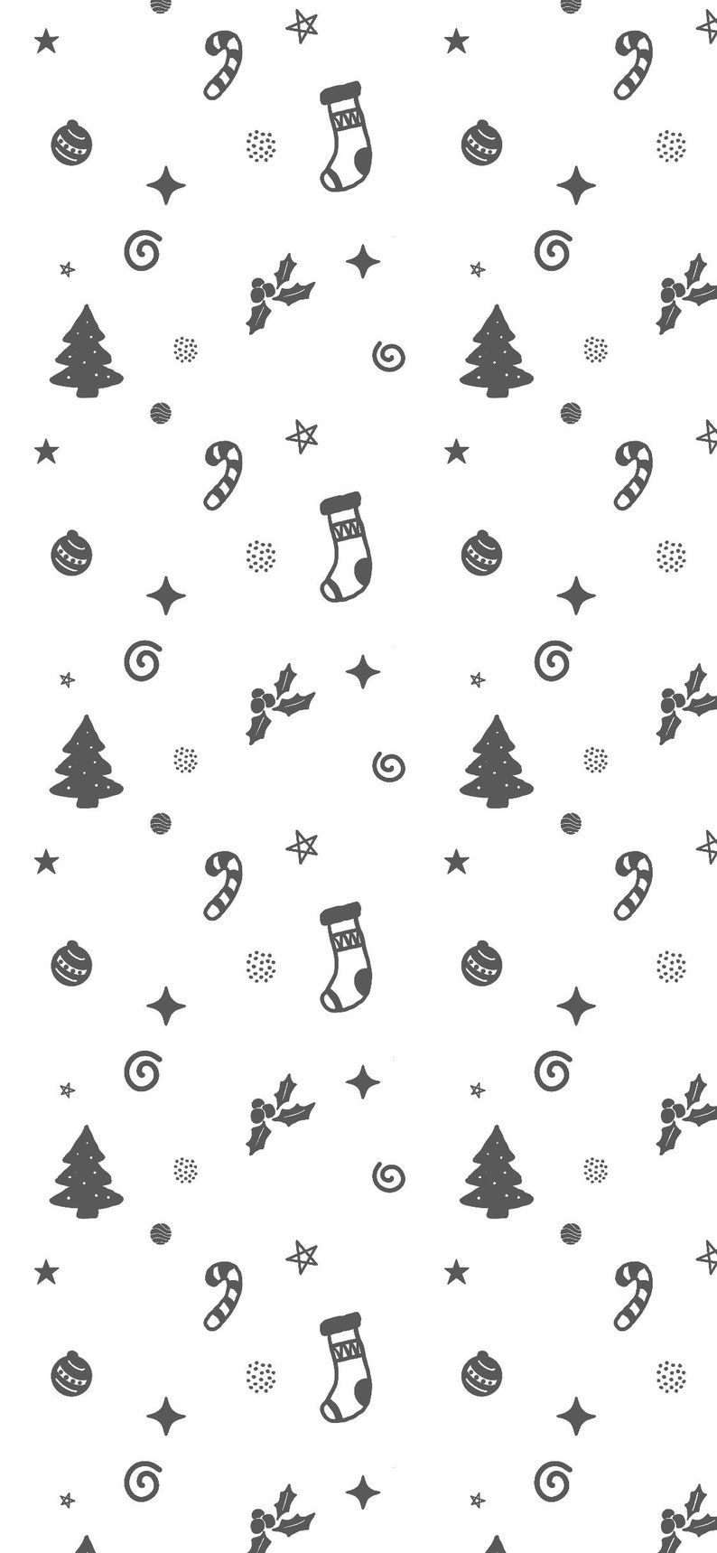Phone Wallpaper  1 Set of Lovely Christmas Lock Screen  Etsy