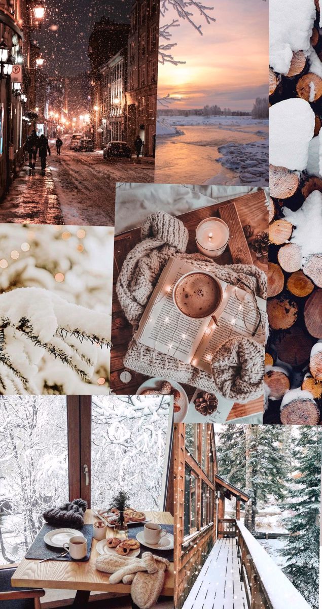 Cozy Winter Wallpapers iPhone  PixelsTalkNet