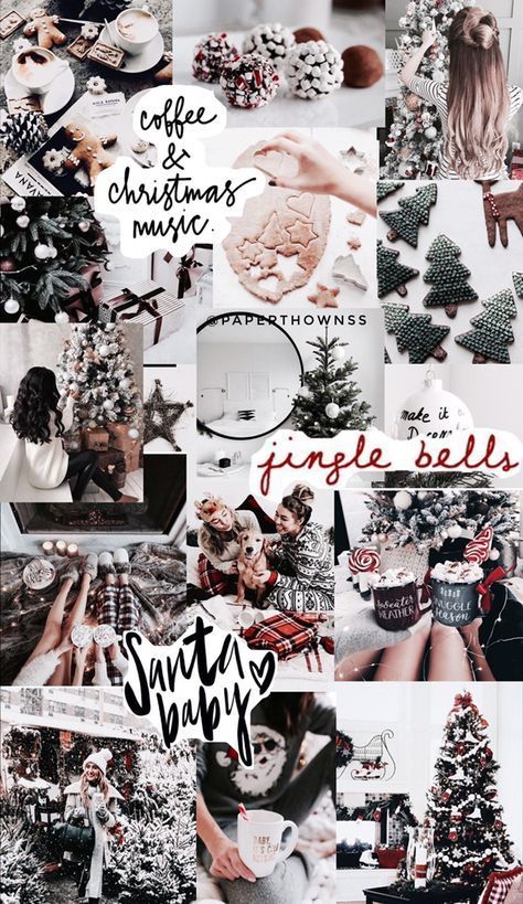 26 trendy aesthetic christmas wallpaper collage