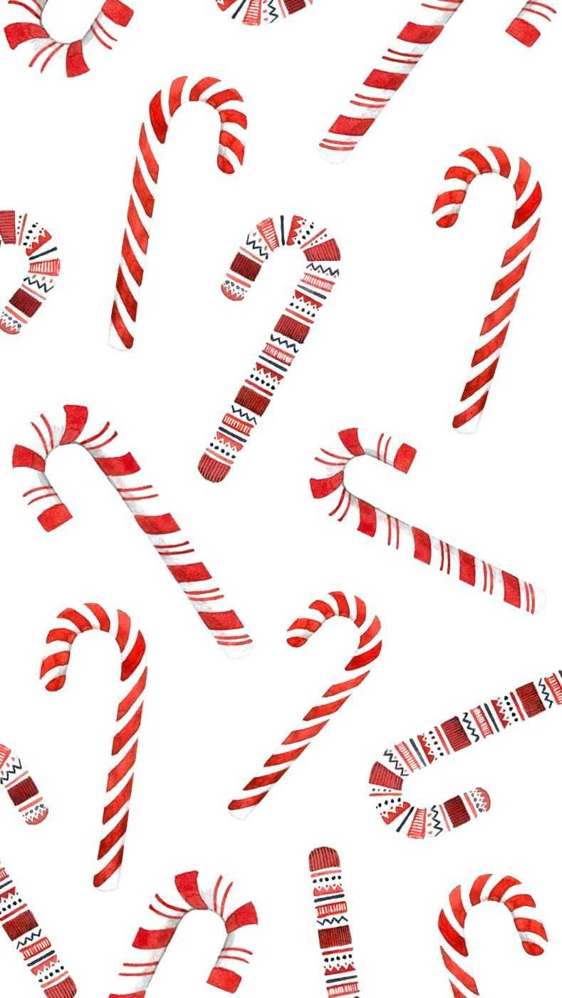 Christmas Background With Candy Cane Ornaments Christmas Ornament  Holiday Background Image And Wallpaper for Free Download