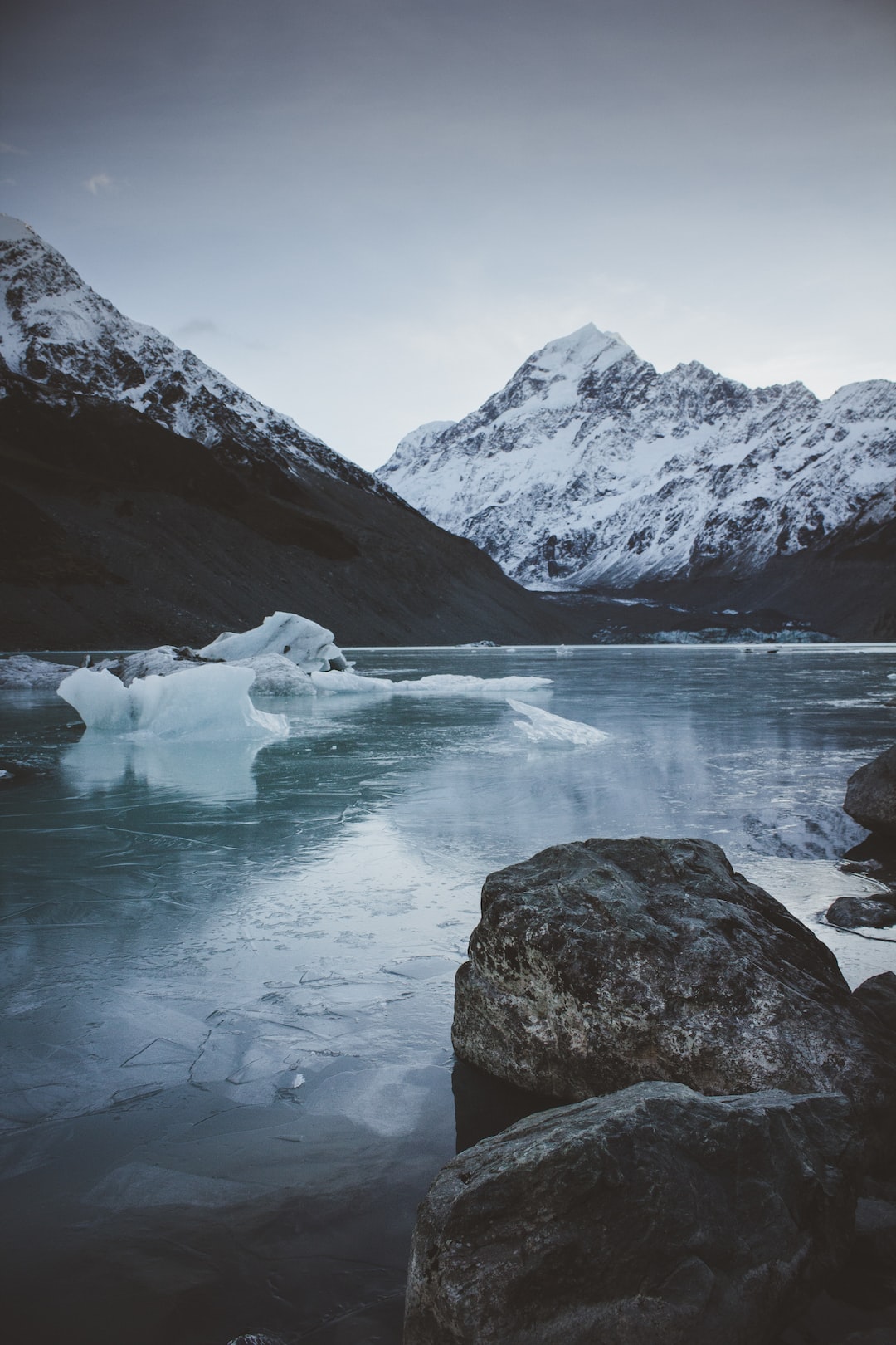 Hooker Valley Glacier