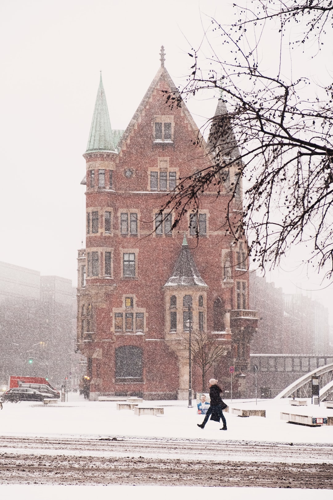 Snowy Hamburg